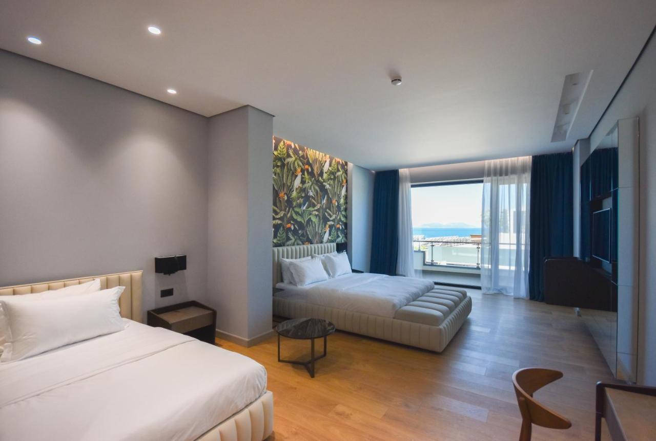 Flamingo Beach Hotel & Spa Vlore Bagian luar foto
